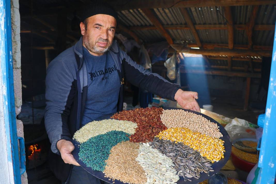 Konya'da yaylacıların vazgeçilmezi 8 malzemeli lezzet: İşte "gavut" böyle yapılıyor 9